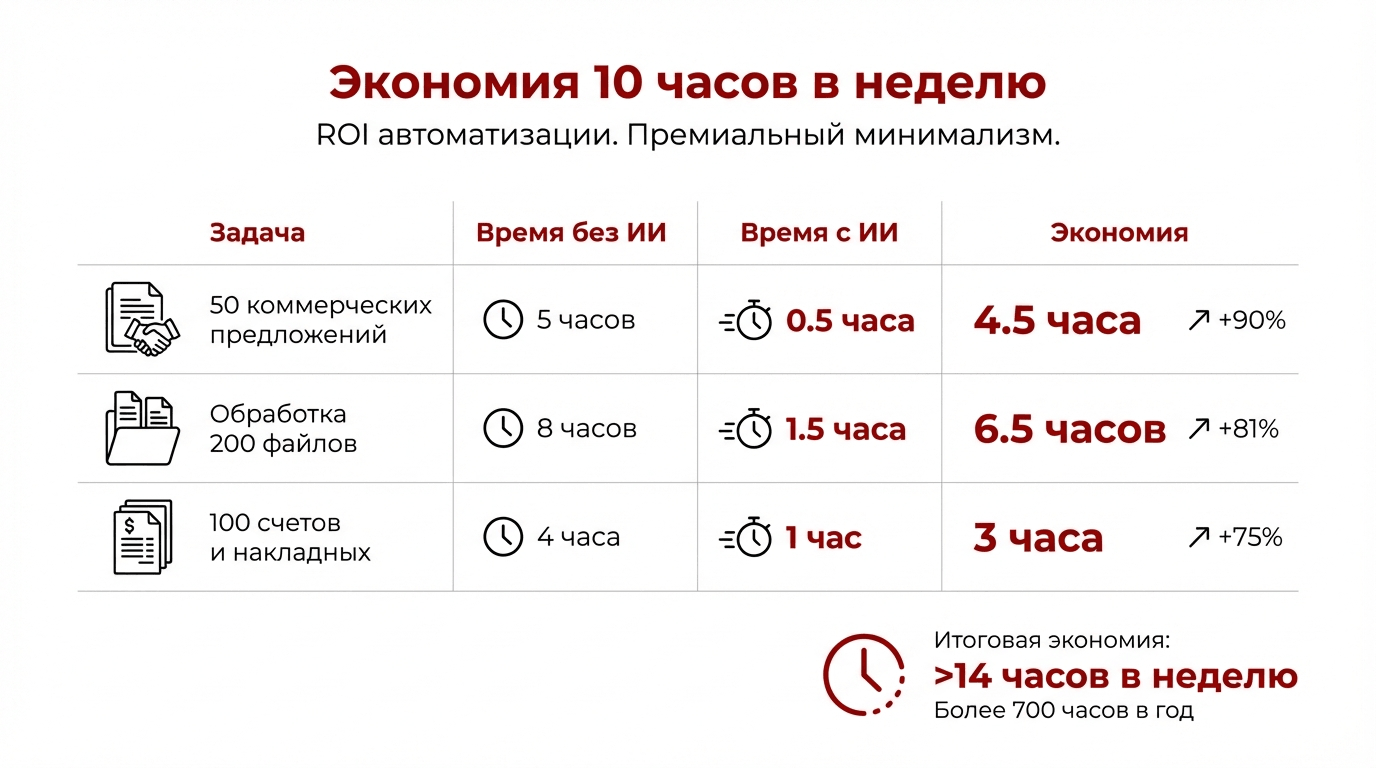 Автоматизация рутины