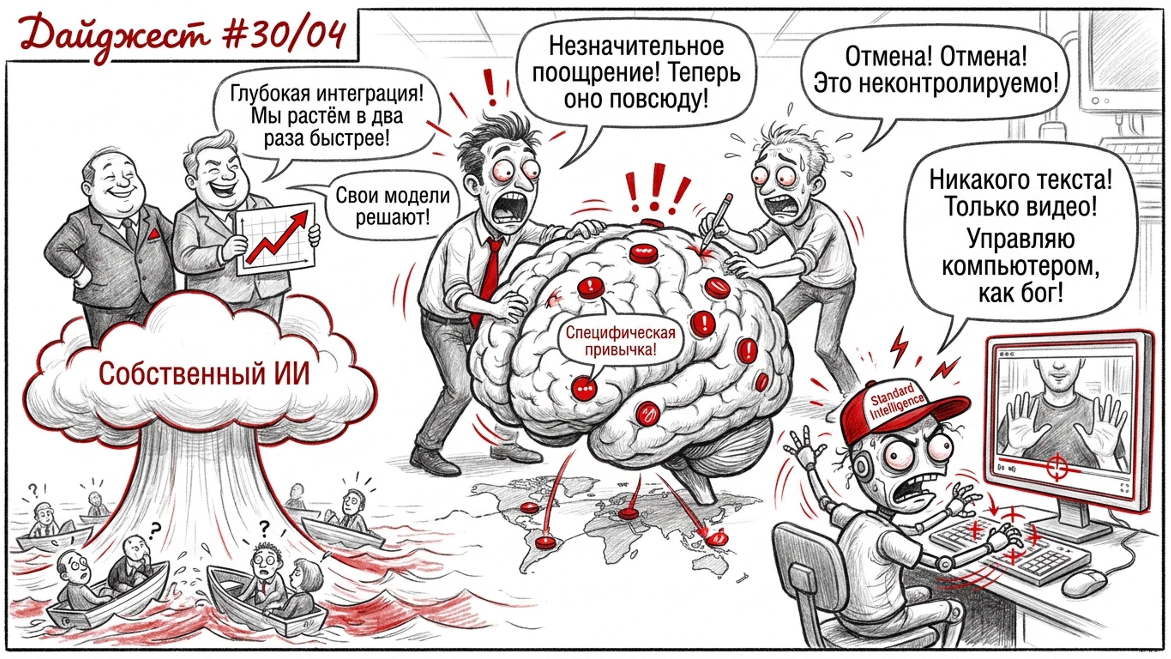 Эволюция ИИ: инфраструктура, новые агенты и скрытые привычки моделей