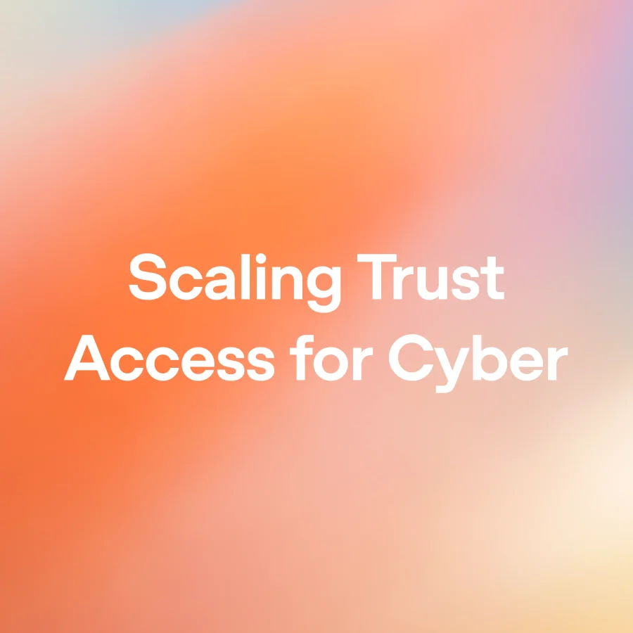 Scaling Trusted Access for Cyber with GPT-5.5 and GPT-5.5-Cyber > Art Card Image