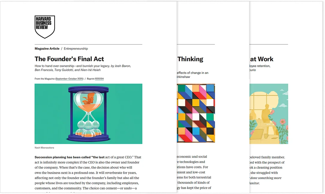 Illustration of article PDF documents