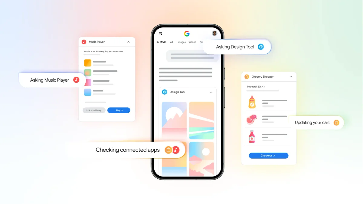 Connected apps rendering