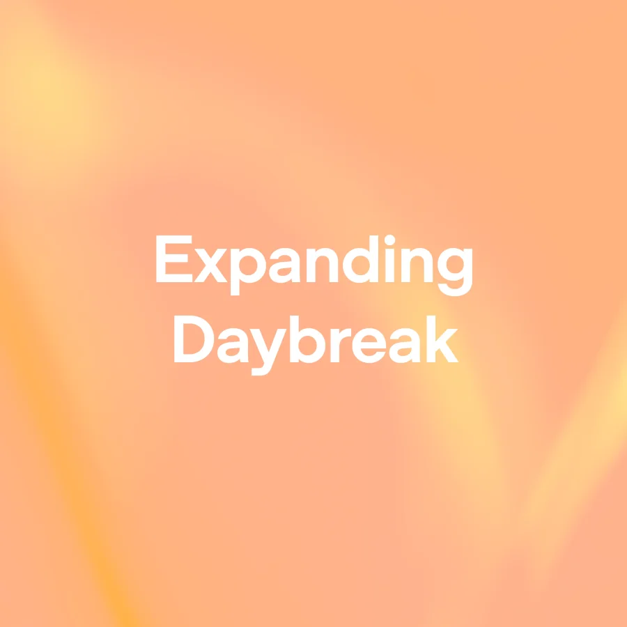 Expanding Daybreak Art Card
