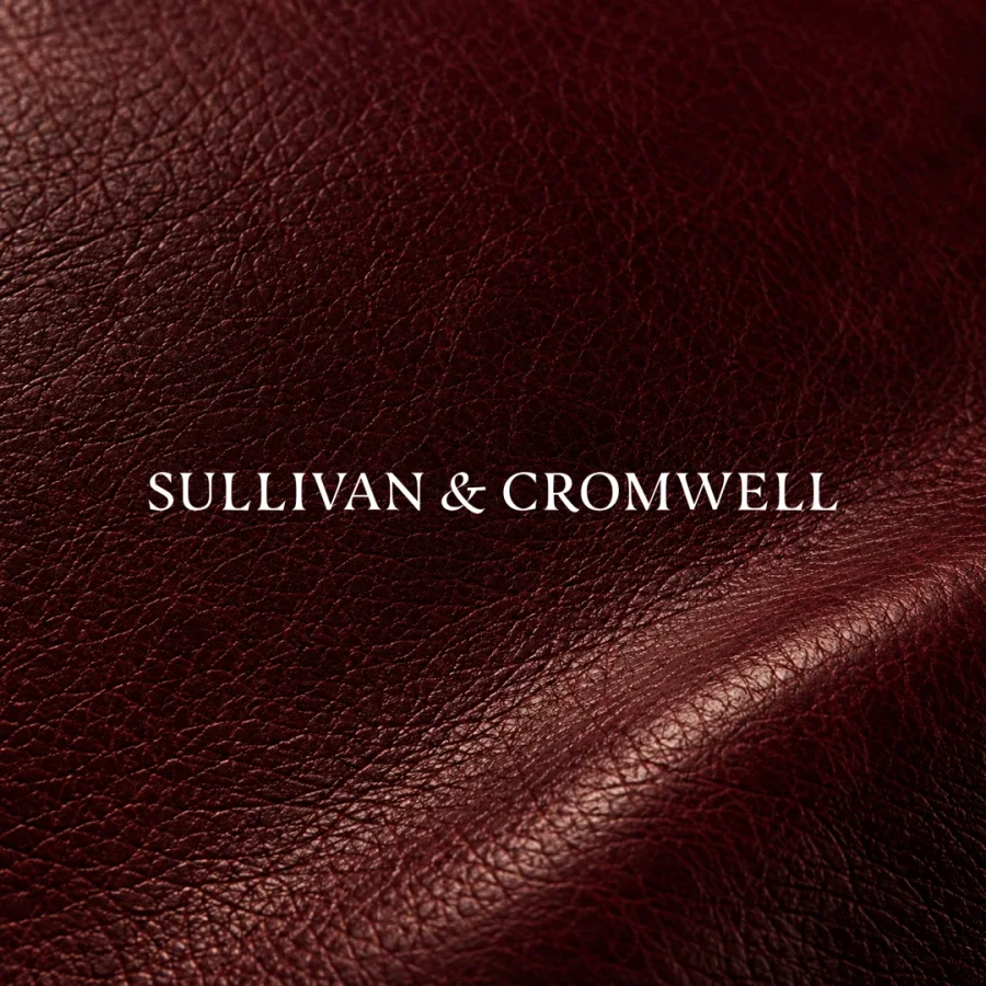 Sullivan & Cromwell — Cover